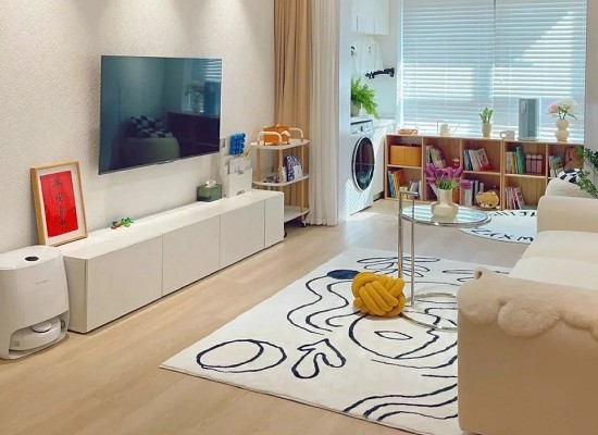 豐原卡扣式地板簡約風格應用