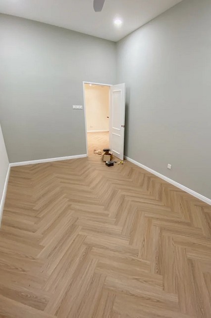 豐原臥室耐磨地板設計安裝案例