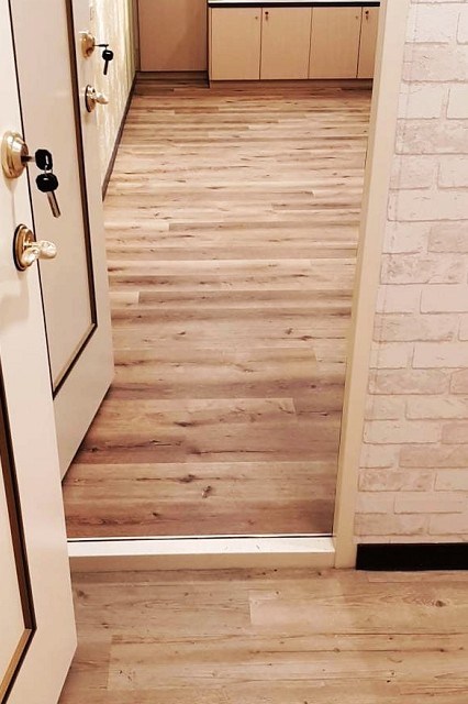 豐原店面耐磨地板施工實例