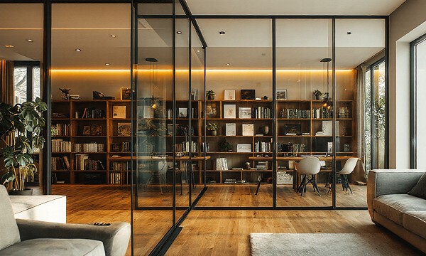 JS鋁框拉門團隊在台中進行鋁框拉門的專業安裝過程