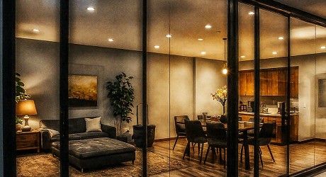 JS鋁框拉門提供免費到府丈量服務，確保尺寸精準