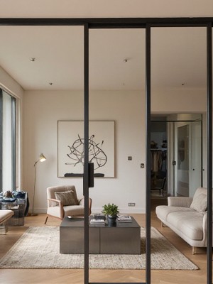 診所院長黃醫師對JS鋁框拉門的評價照片