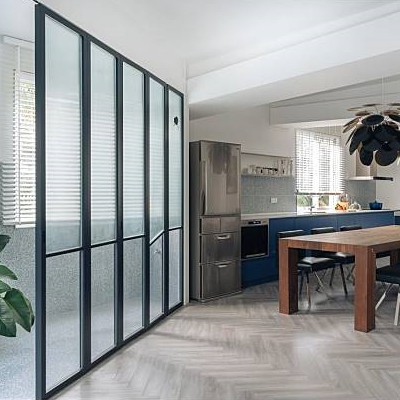 臻興拉門新北玻璃拉門安裝案例