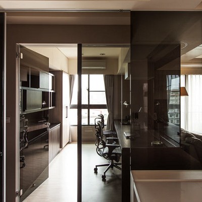 臻興拉門新北浴室玻璃拉門設計