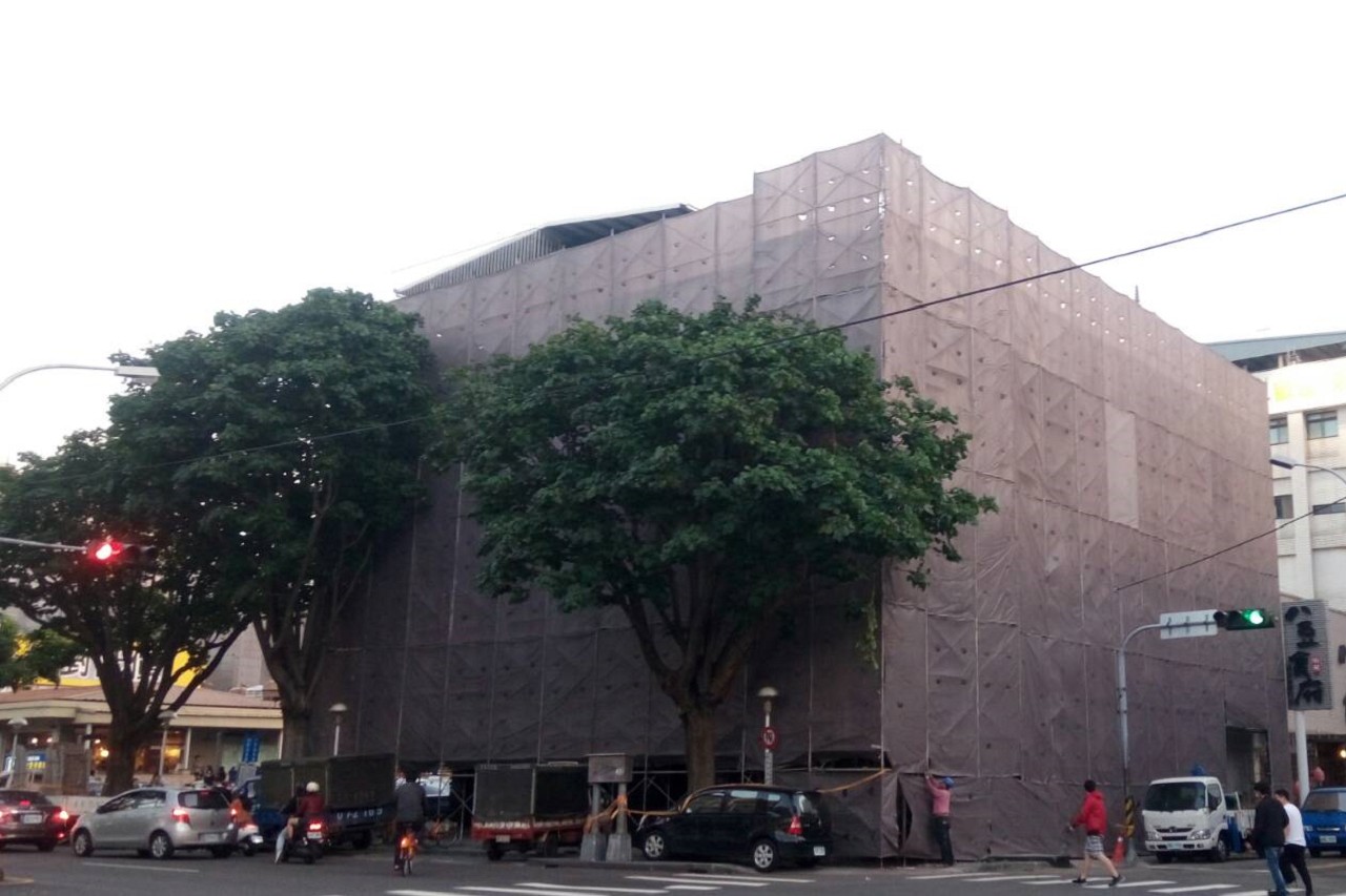 JS鷹架為台中建案搭建符合CNS4750標準的系統施工架