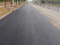 彰化伸港柏油路面破損修復前後對比