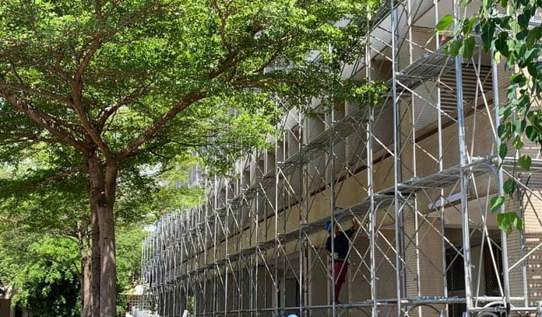 鷹架BOSS CNS4750鷹架搭建實景圖