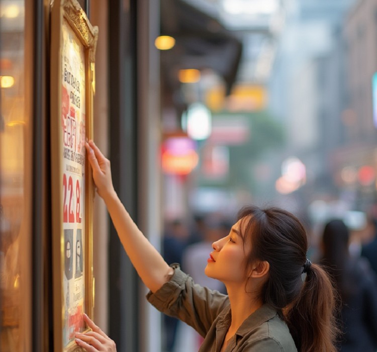 招牌大王工廠內專業師傅製作金屬字招牌的細節圖