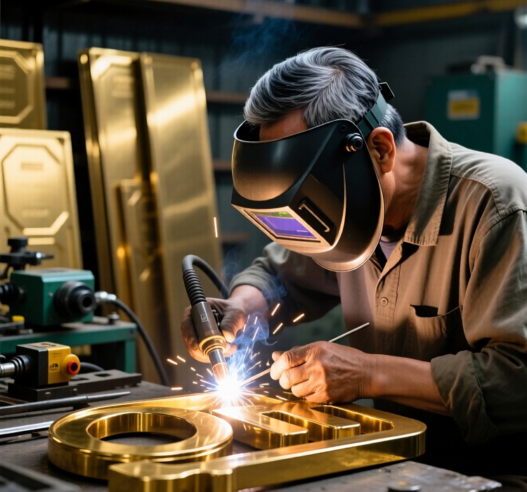 招牌大王專業團隊在彰化討論廣告招牌設計與製作流程