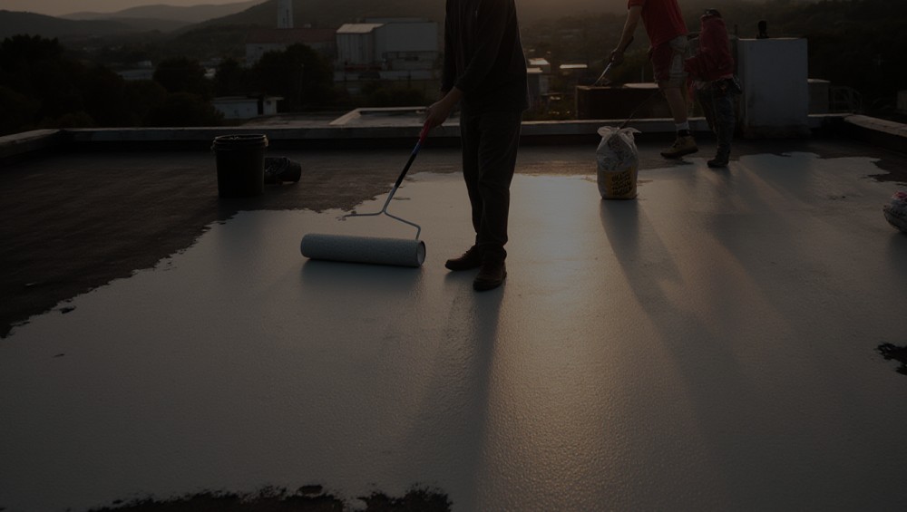 翔太防水在苗栗進行屋頂防水工程