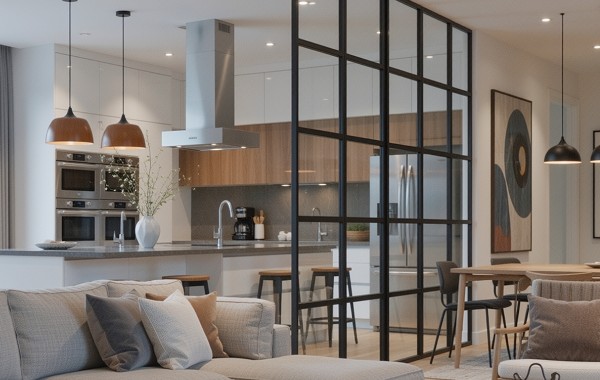 拉門大王台中臥室玻璃拉門設計